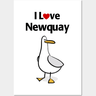 I Love Newquay Posters and Art
